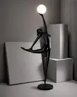 Hotel Luxury Humonoid Sculpture Designer Statue Lamp - 2