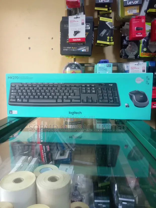 Logitech MK270 Wireless Keyboard and Mouse Combo - 1