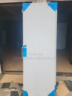 Harmony Security Door - Steel, Brown, 2 Locks