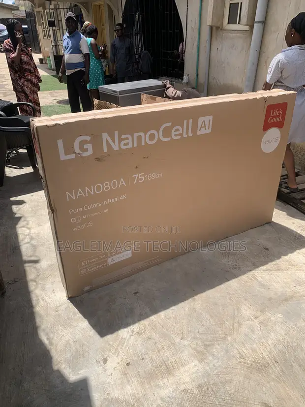 Brand New LG 75" NanoCell AI TV NANO80A - 1