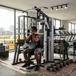 3-Station Gym Machine tare da Leg Press - 2