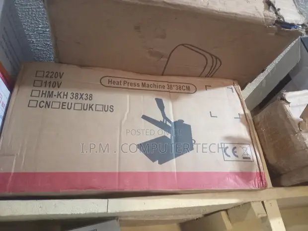 HM-KH 38x38 Clamshell Heat Press Machine - 1