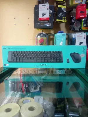 Logitech MK220 Wireless Keyboard da Mouse Combo