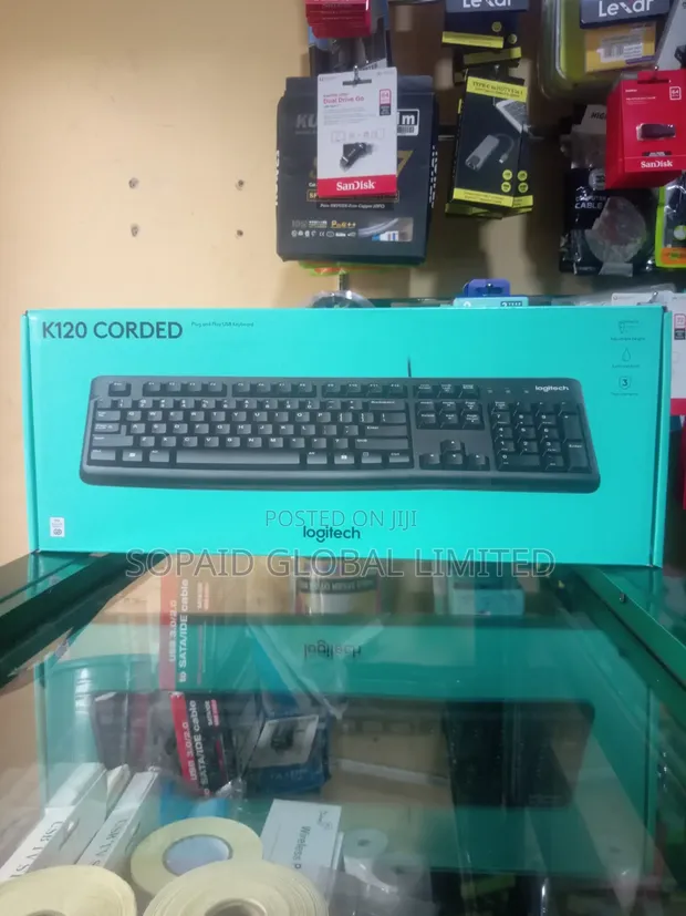 Logitech Corded Keyboard - 1