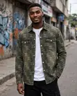 Jaket Denim Namiji Mai Kyau - Louis Vuitton Inspired - 4