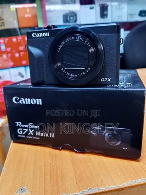 Canon G7X Mark III Camera