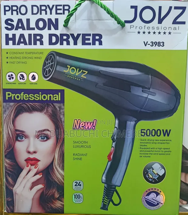 JOVZ Professional V-3983 5000W Salon Hair Dryer - 1