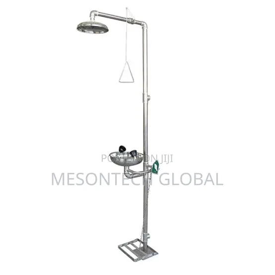 Emergency Eye Wash Station - Stainless Steel - 1
