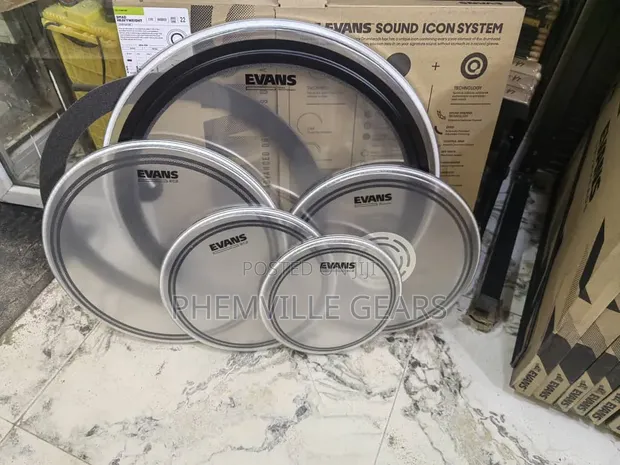 Evans EC2 Coated Velum Drumhead - 1