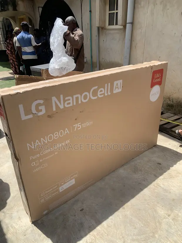 Brand New LG 75" NanoCell AI TV NANO80A - 1