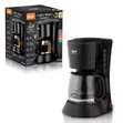 Raf 600W Electric Coffee Maker - 600ml Glass Carafe - 2