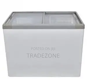 Scanfrost 350L Glass Top Display Freezer SF350XG