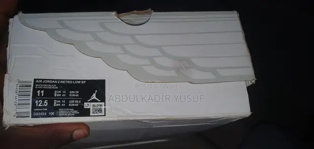 Nike Air Jordan 2 Retro Low Men's Sneakers - 1
