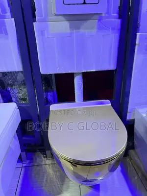 Premium Gold Wall Hung Water Closet