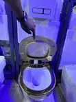 Premium Gold Wall Hung Water Closet - 2
