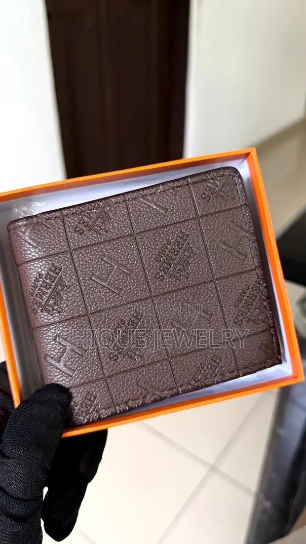 Hermes Wallet - Black/Brown - 1