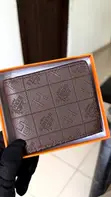 Hermes Wallet - Black/Brown - 1