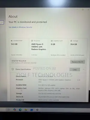Asus ROG Zephyrus G15 Laptop Mai Wasa - Ryzen 9, RTX 3070
