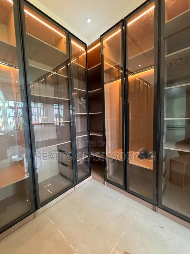 Luxury Custom Glass Cabinetry - 1