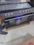 Maxi 5-Mai Wuta 90x60 Gas Cooker Mai Babban Oven - 1