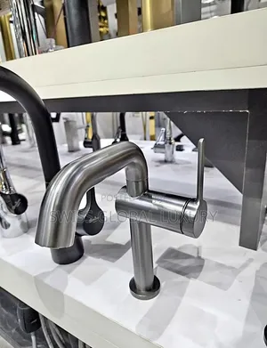 Master Basin Mixer Tap - Single Hole, Steel