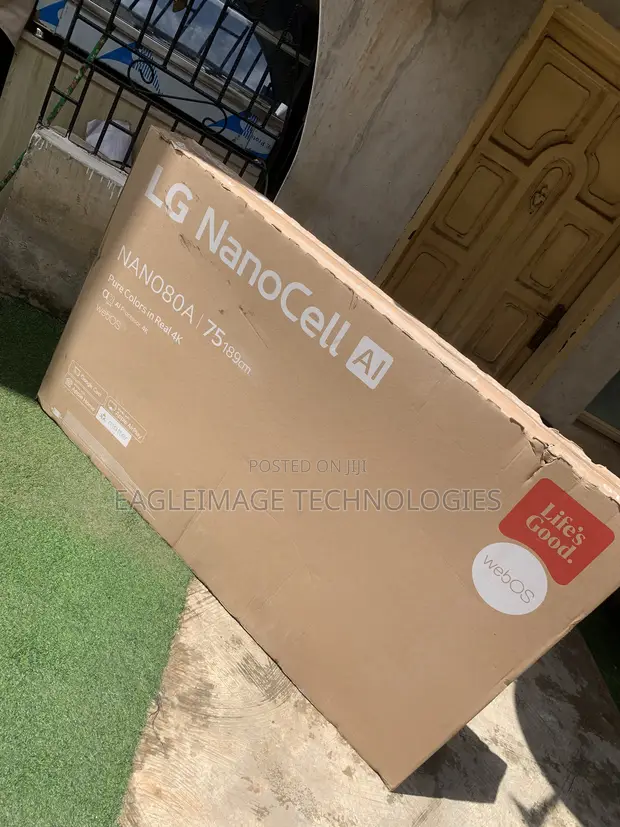 Brand New LG 75" NanoCell AI TV NANO80A - 1
