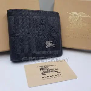 Burberry Wallet - Baki Na Gaskiya