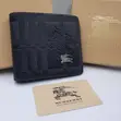 Burberry Wallet - Black Genuine Leather - 1