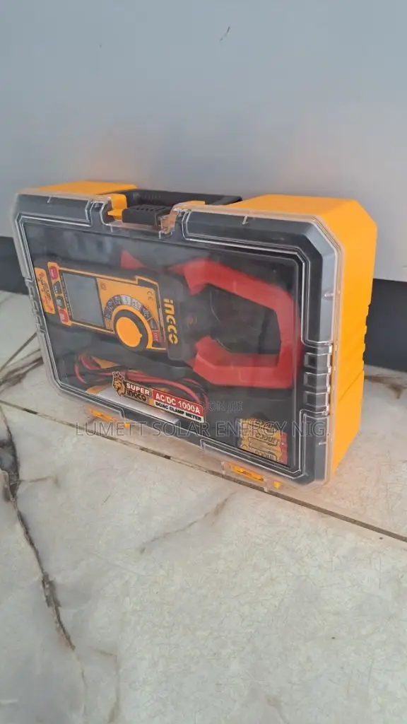 Ingco 1000A DC/AC Professional High-Current Clamp Meter - 1