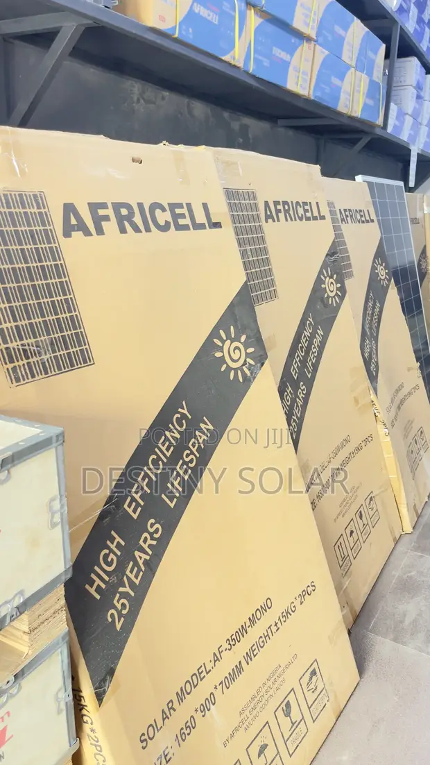350W AFC Solar Panel, Brand New, 60 Cells - 1