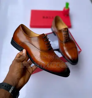 High Standard Leather Shoes - Tan