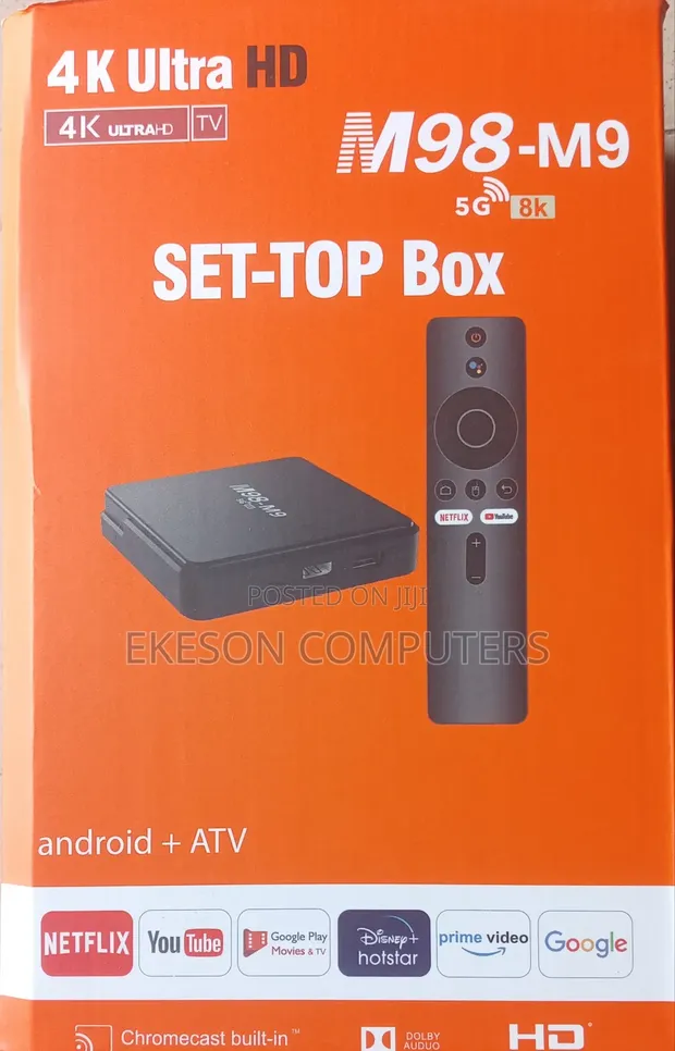 MXQ Pro M98-M9 4K Ultra HD Android TV Box - 1
