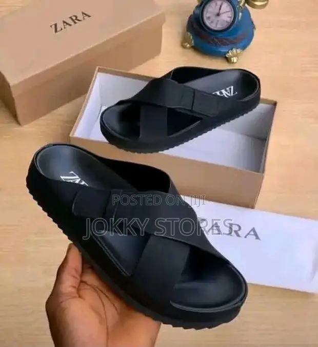 Zara Classic Slides - Baki - 1