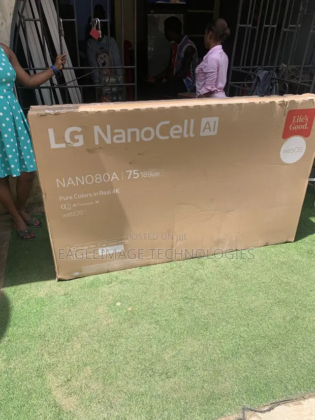 Brand New LG 75" NanoCell AI 4K TV NANO80A - 1
