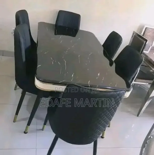 Standard Square Dining Set (6 Seater) - 1