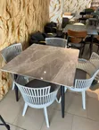 Standard Square Dining Set (6 Seater) - 2