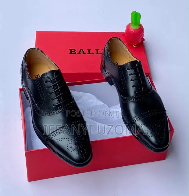 Bally Standard Leather Black Shoe - 1