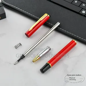 High-Grade Metal Gel Ink Signature Pen