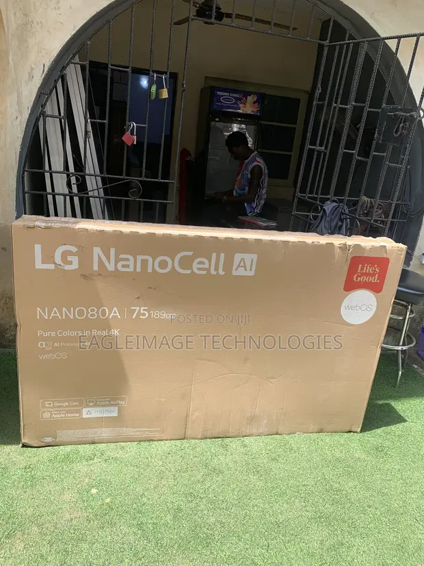 Brand New LG 75" NanoCell AI 4K TV NANO80A - 1