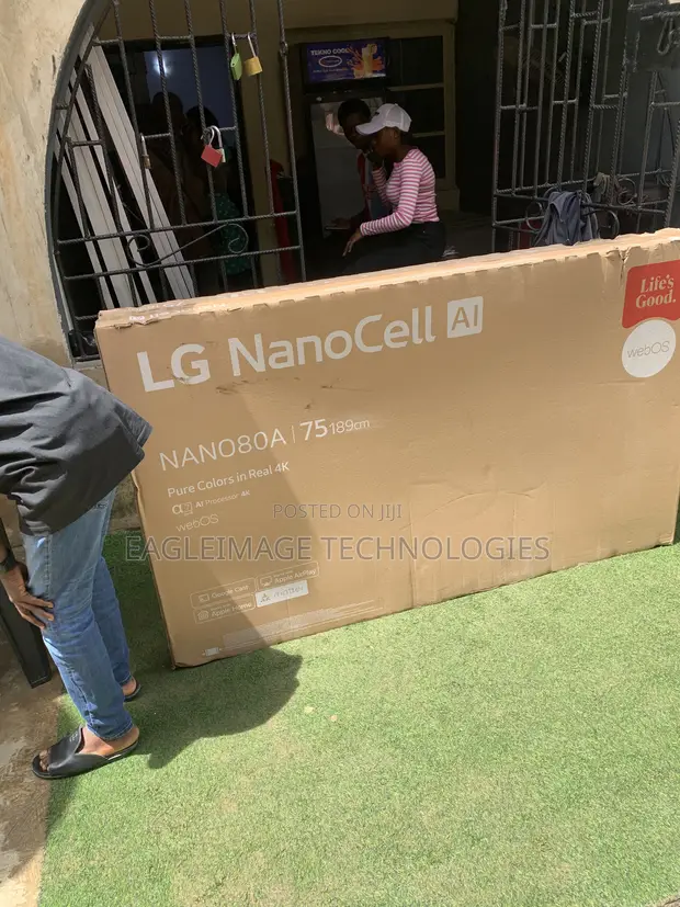Brand New LG 75" NanoCell AI TV NANO80A - 1