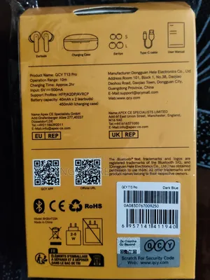 QCY T13 Pro ANC Earbuds