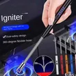 Rechargeable Pulse Ignition Gas Lighter - 3