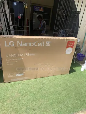 Brand New LG 75" NanoCell AI 4K TV (NANO80A)