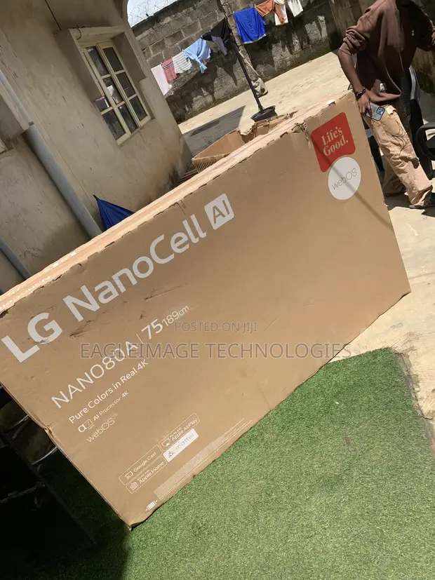 Brand New LG 75" NanoCell AI TV NANO80A - 1