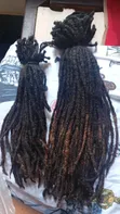 14-Inch Natural Human Hair Locs - 1