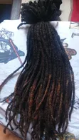 14-Inch Natural Human Hair Locs - 2