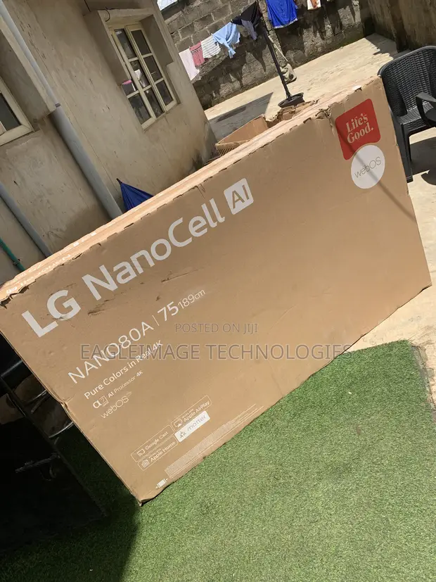 Sabon LG 75" NanoCell 4K AI TV NANO80A - 1