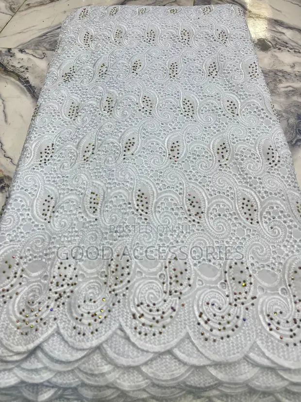 Premium Swiss Voile Lace - 5 Yards - 1