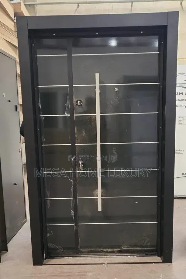 4fit Black Luxury Security Door - 1