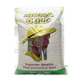Mama Gold Thai Parboiled Rice 50kg Short Grain